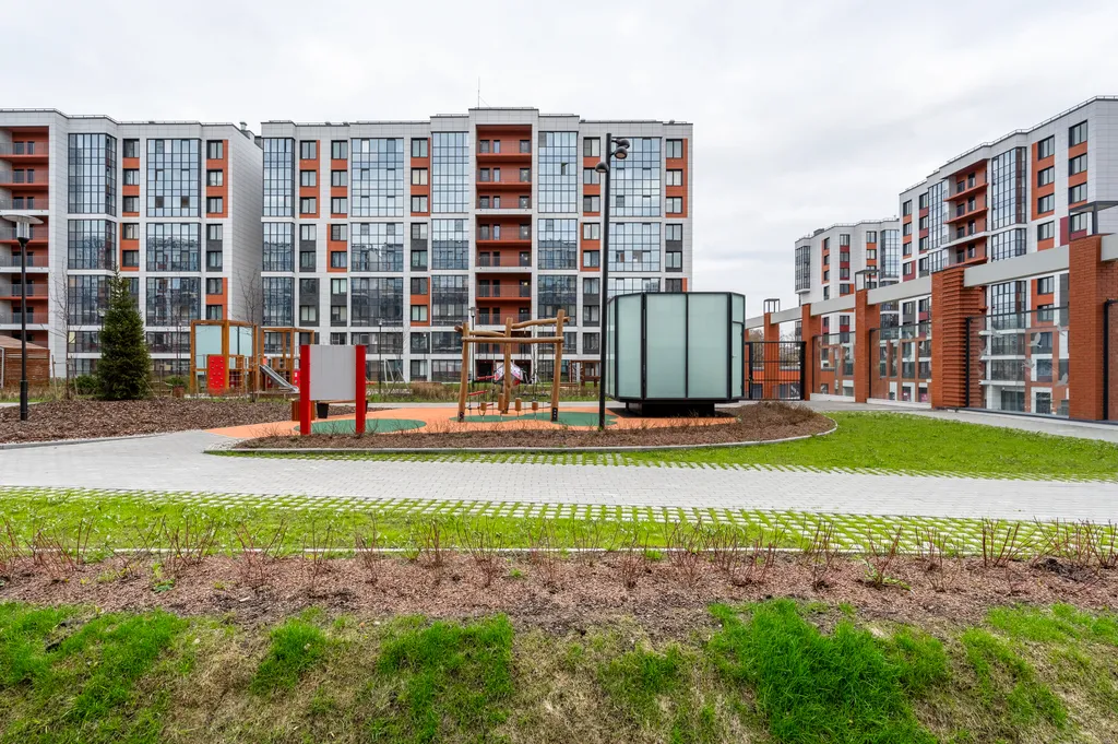 Квартира Квартира Новая просторная студия — Санкт-Петербург
