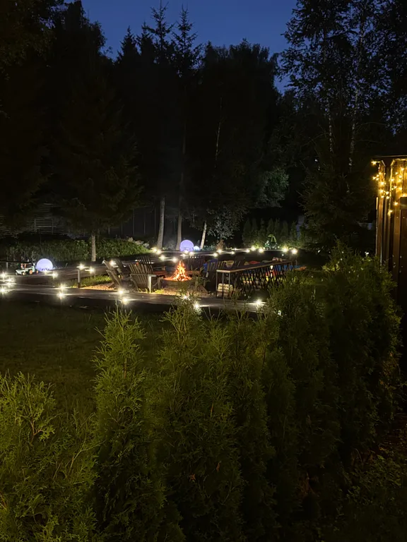 Коттедж Дом с верандой в лесу (3 спальни) — Дубна