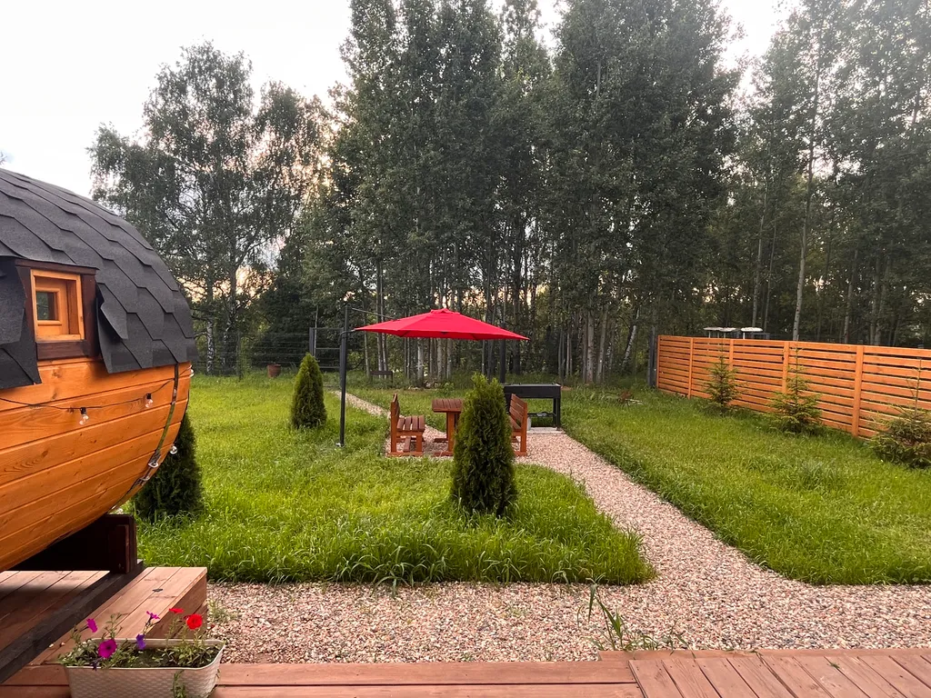 Дом с купелью и баней