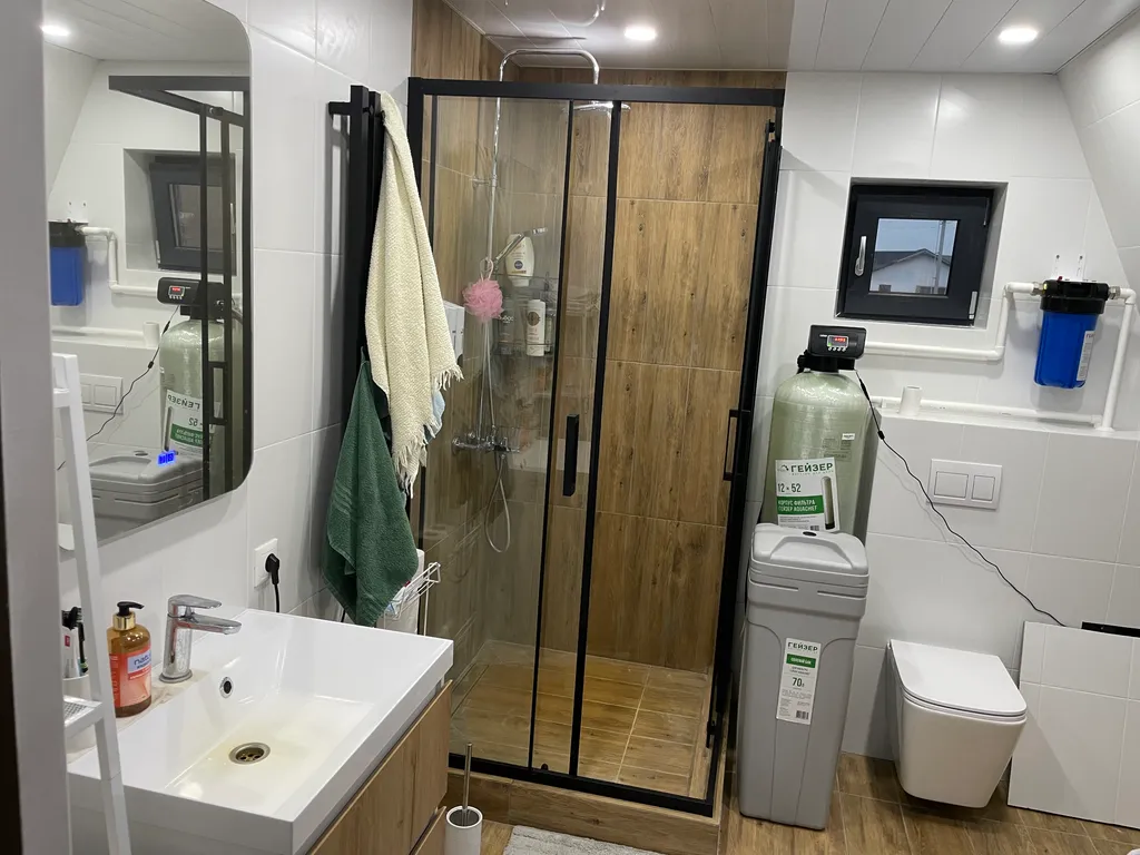 Коттедж Дом с баней и сибирским чаном — Васькино