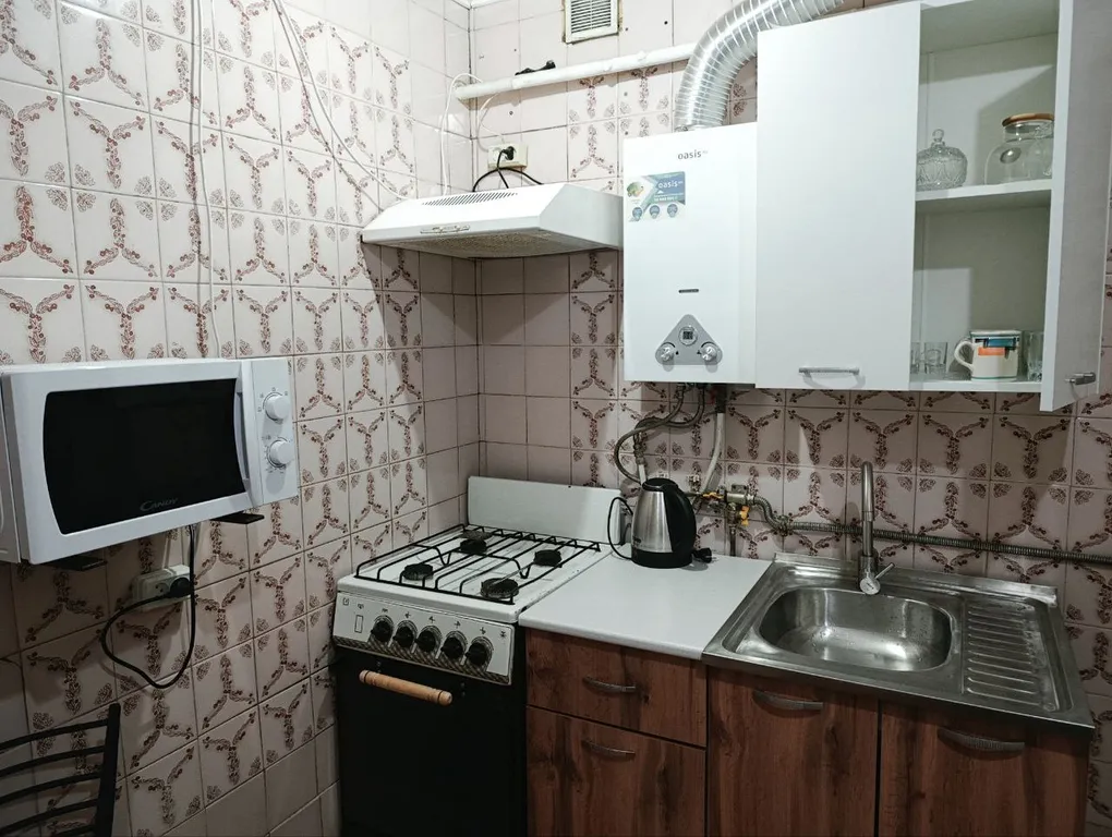 Чистая квартира с горячей и холодной водой круглосуточно