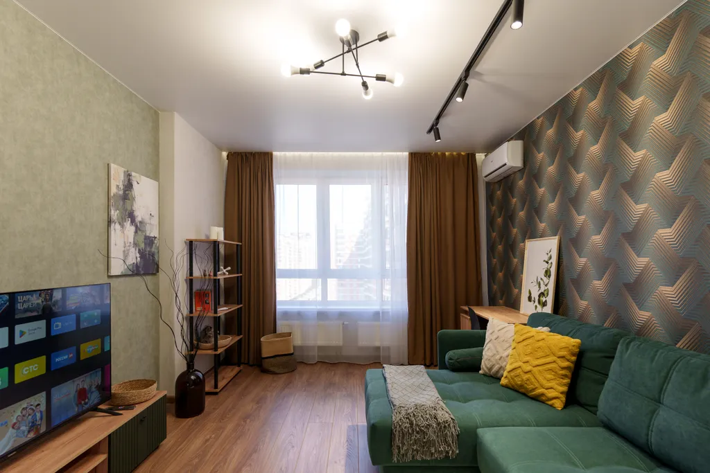 Умная двухкомнатная квартира от YoZu рядом с парком Галицкого