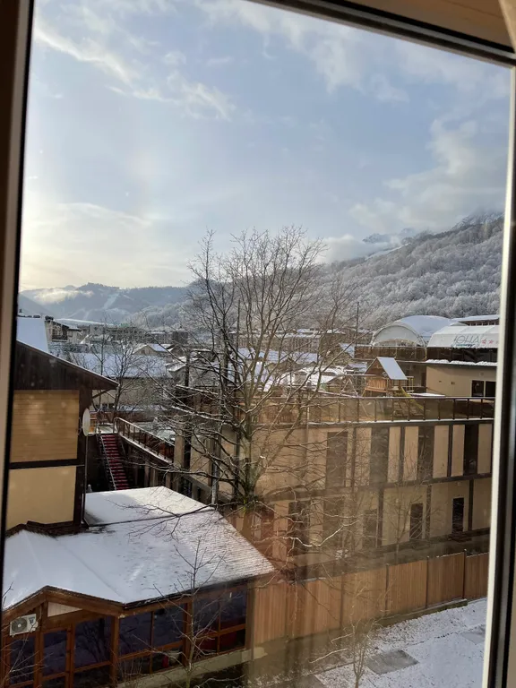 Уютная квартира с видом на горы