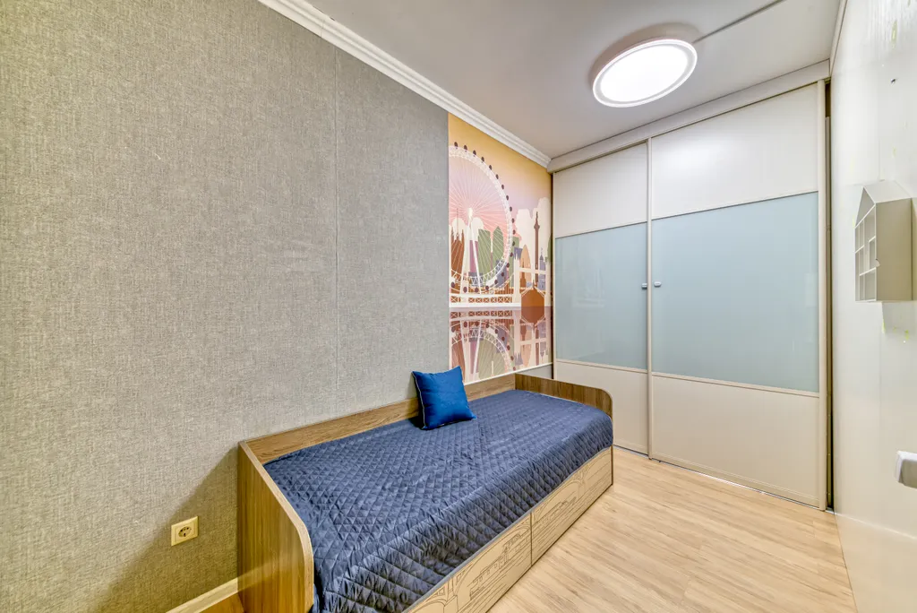 Двухкомнатная квартира в ЖК Акварели