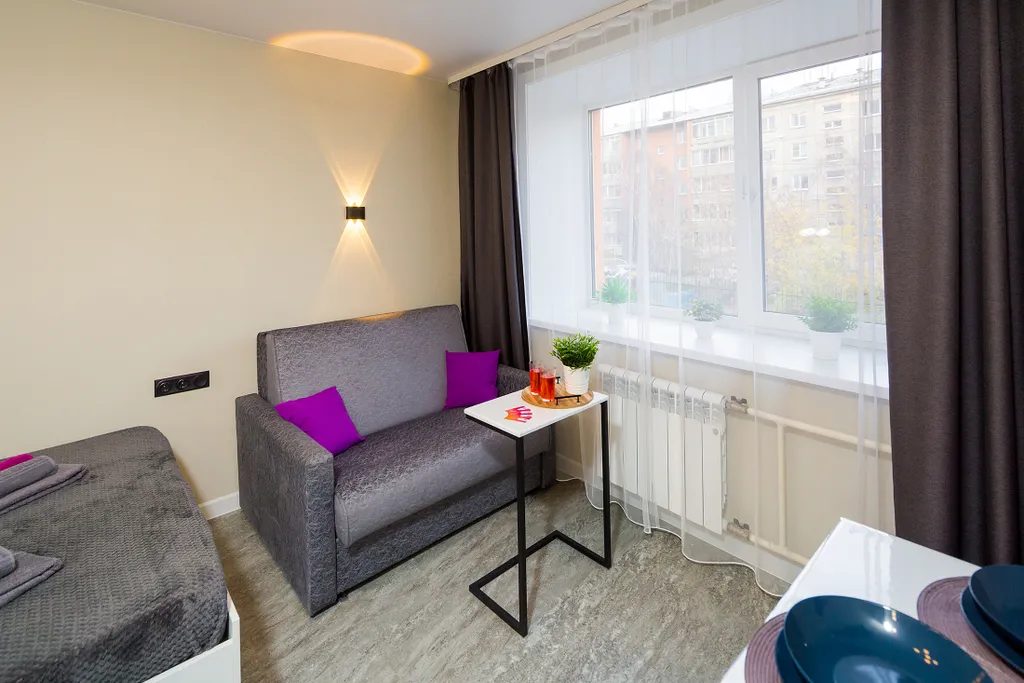 Квартира Квартира Уютная комфортная студия — Иркутск