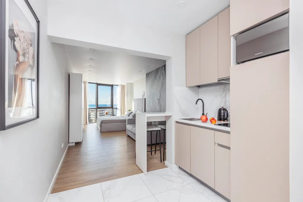 Квартира Видовая квартира с дизайнерским ремонтом у моря — Адлер