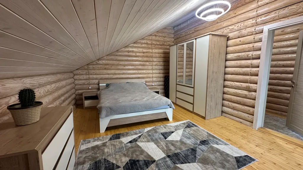 Дом из бруса со всеми удобствами и с парилкой