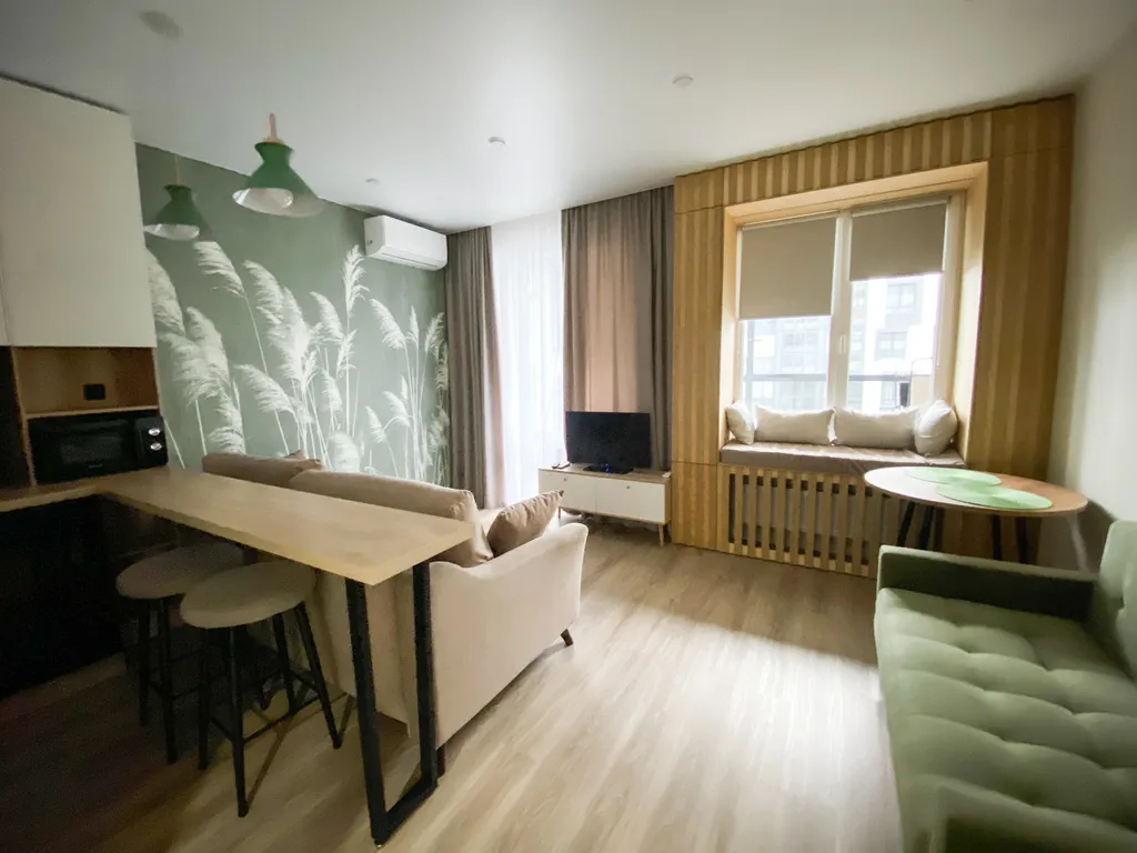 Квартира Уютная студия на берегу реки — аренда посуточно в Архангельск