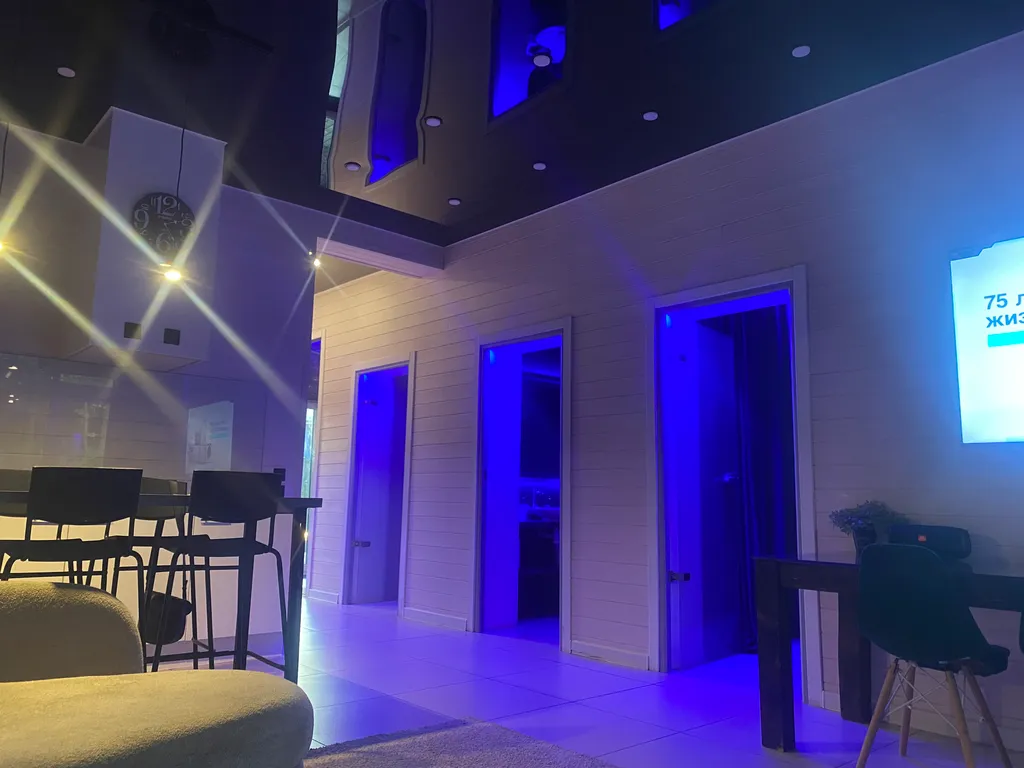 Современный дом в лесу