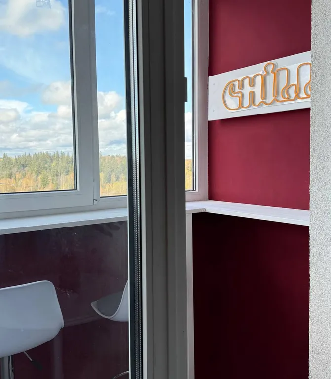 Студия с видом на Шуваловский парк