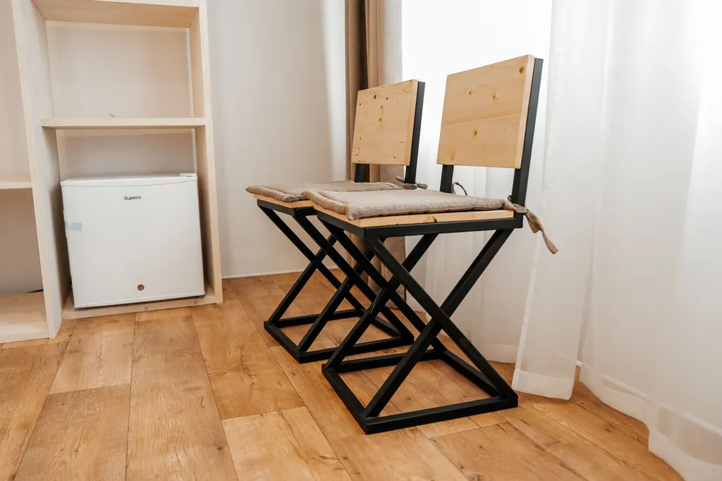 Современный двухместный номер в доме с видом на океан и вулканы