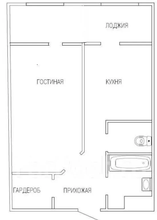 Квартира Квартира Комфортная однокомнатная в новом доме с большой лоджией — Владивосток