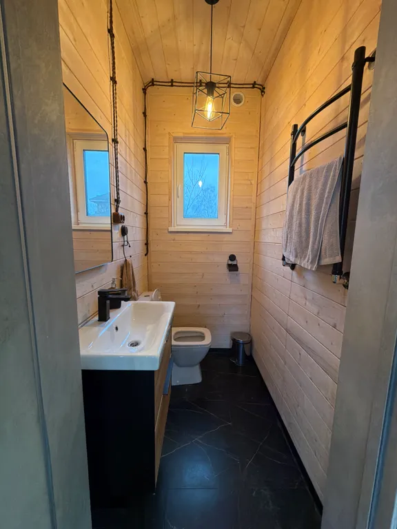 2-этажный Барнхаус с чаном, сауной и бассейном