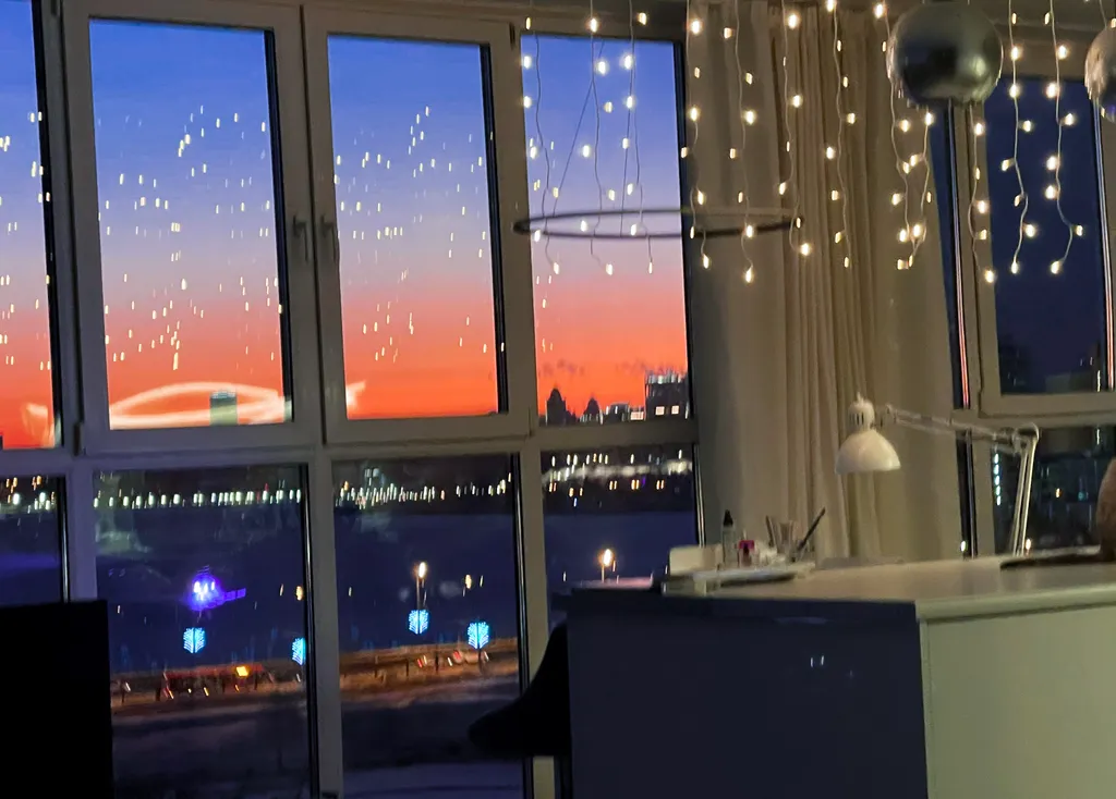 Квартира с панорамным видом на город