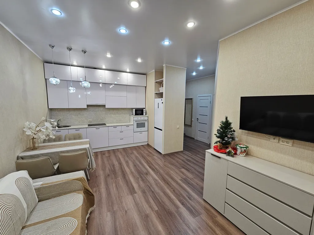 Уютная квартира с кухней  на озере Якты-куль (Банное) ЖК Родина