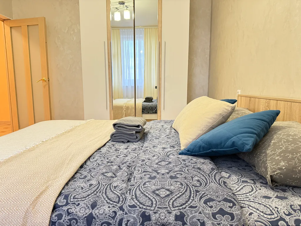 Квартира с двумя балконами с видом на лес | Уютно, как дома