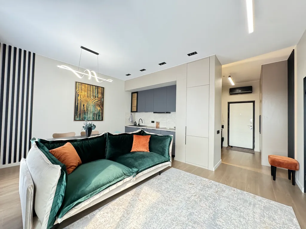 Квартира с дизайнерским ремонтом с парковочным местом