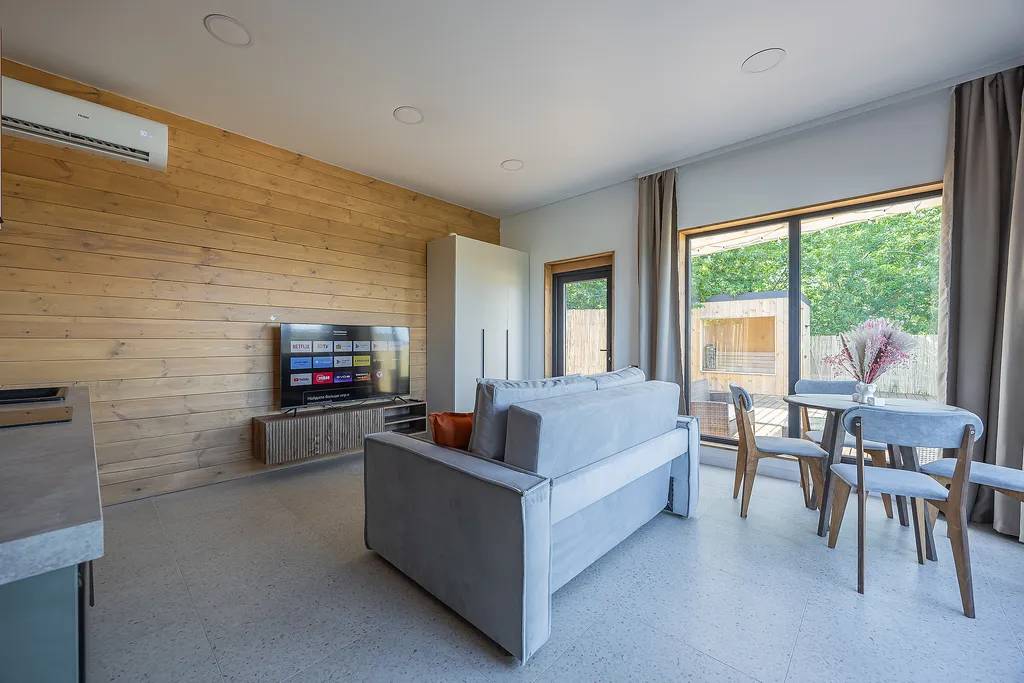 Шале на Гребной канале с сауной