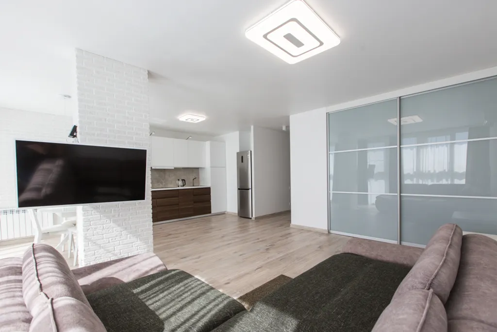 Просторная квартира с панорамными окнами — аренда посуточно в Химки