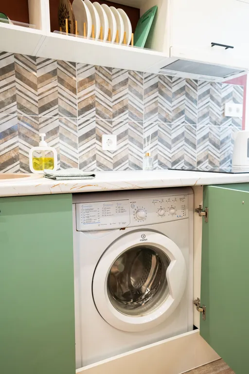 Яркая квартира-студия со свежим ремонтом