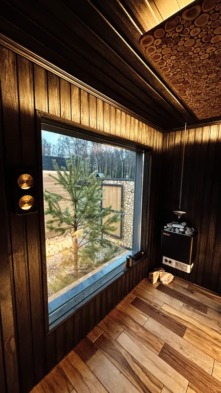 Коттедж Уютный дом с камином, чаном, мангальной зоной, видом на лес — Семеновское