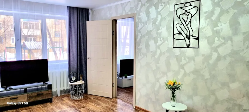 Двухкомнатная квартира с евроремонтом