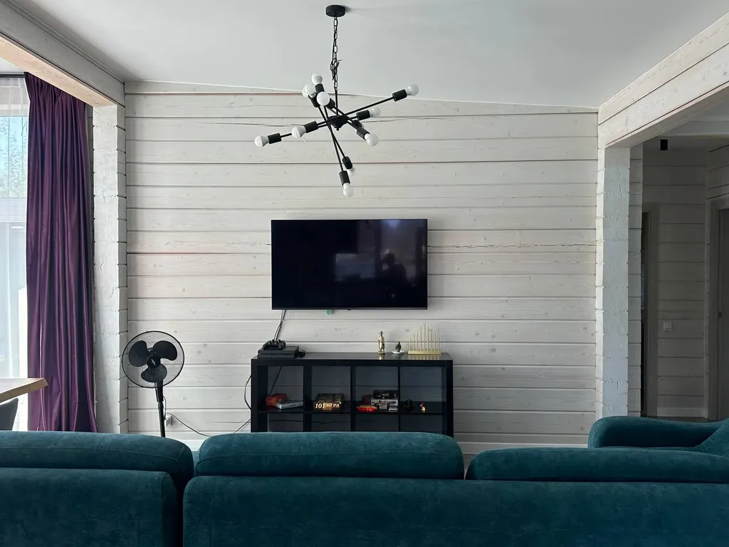 Уютный новый коттедж на берегу Финского залива
С баней на дровах