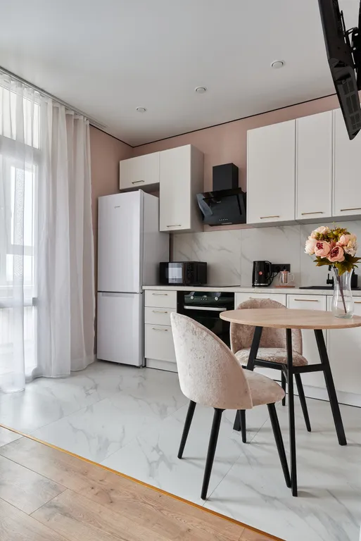 Современная квартира-студия в жк спорт лайф