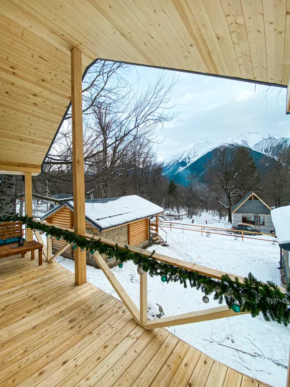 Коттедж 2-комнатный Дом — Архыз