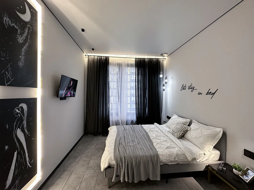 Квартира Двухкомнатные апартаменты на Острове Мечты с видом на набережную — Москва