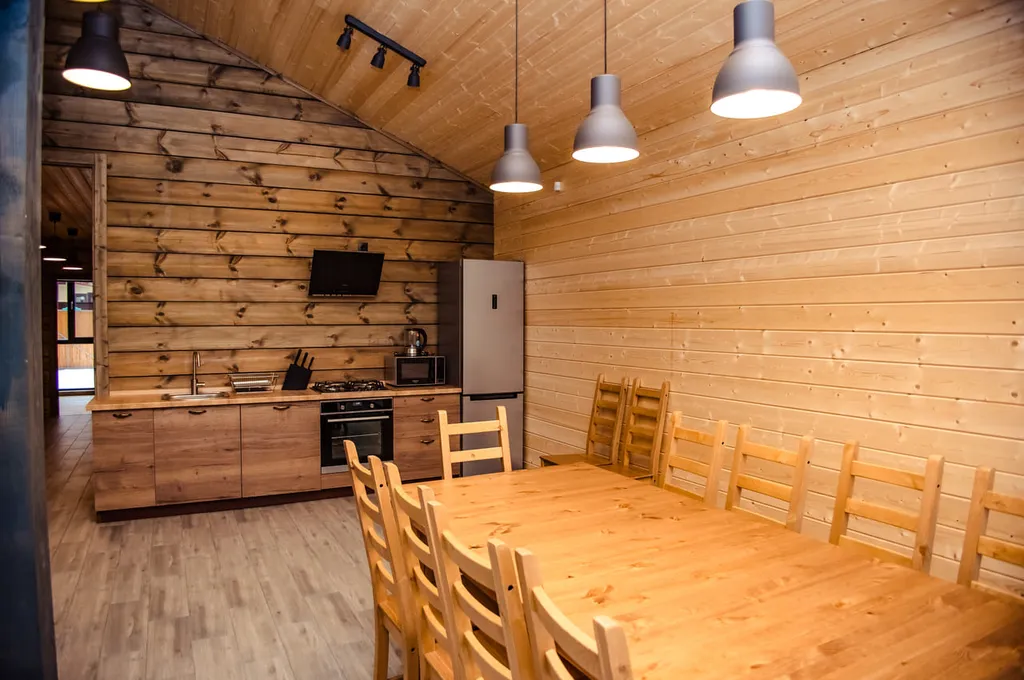 Дом В стиле лофт мини с панорамными окнами