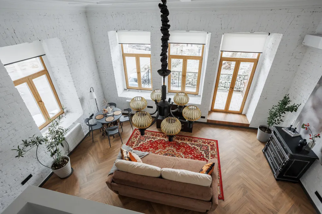 Квартира Двухуровневая квартира в историческом доме в центре — Ярославль