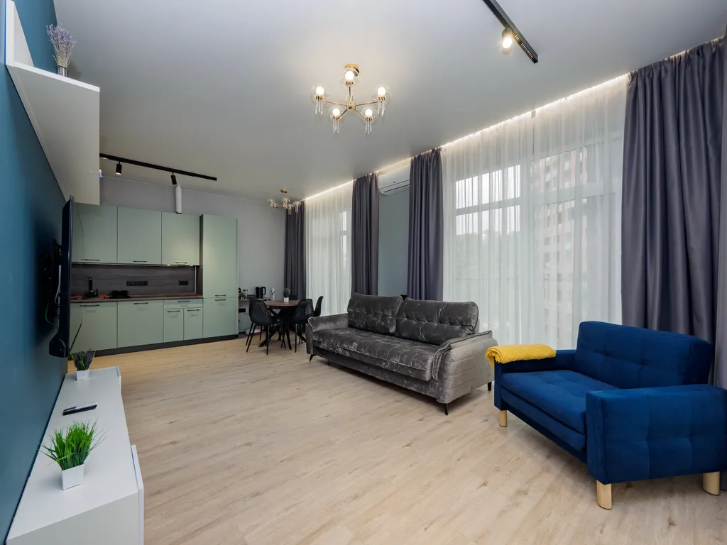 Евро 3х комнатная! В ЖК бизнес-класса Аллея парк, 800 метров от моря