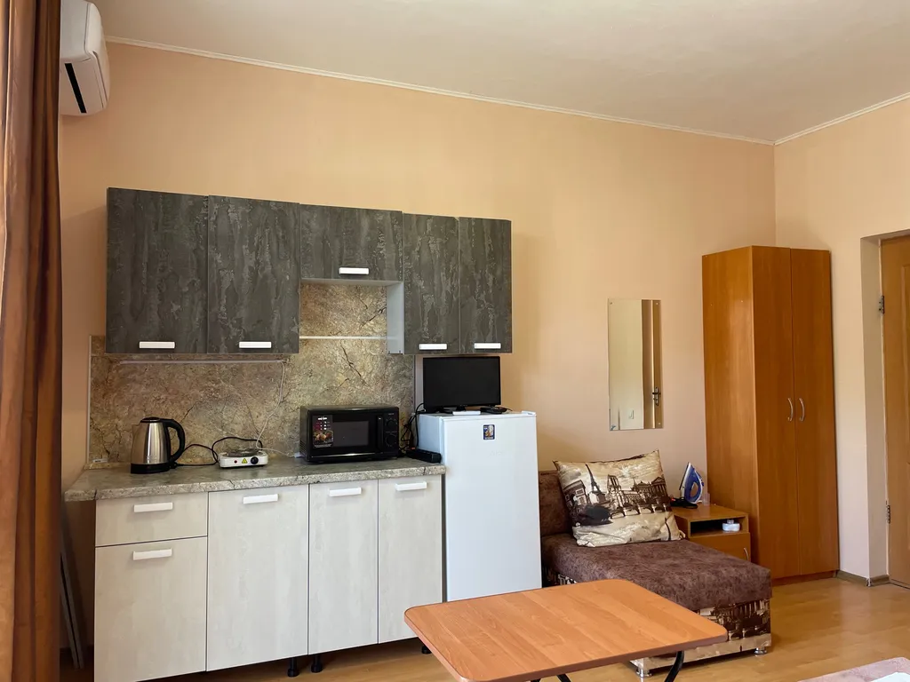 Студия с видом на горы