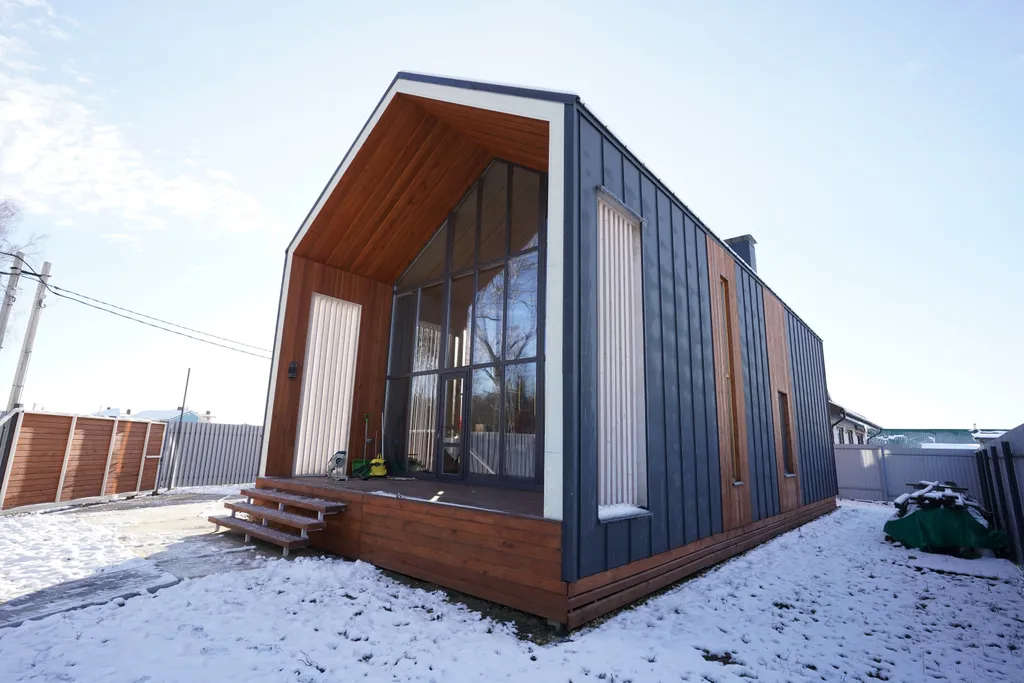 Коттедж Современный дом у леса — аренда посуточно в Железнодорожный