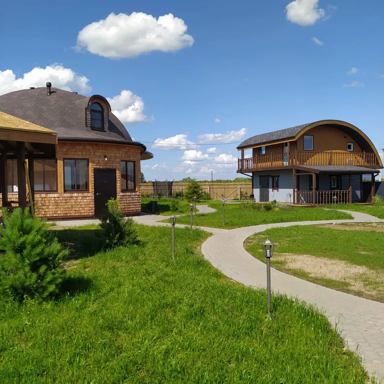 Уютный домик с видом на Волгу