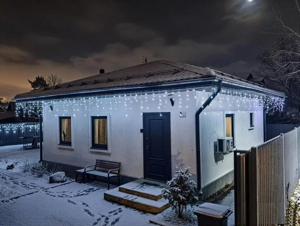 Коттедж Уютный дом с финской сауной для семейного отдыха — Новоселье