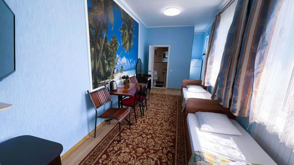 Двухкомнатный номер для 4-х гостей и дополнительным местом