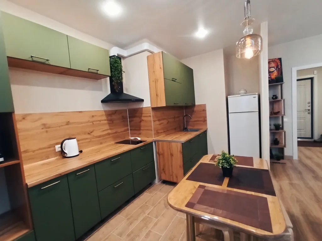 Просторные апартаменты с шикарным видом на город и парк