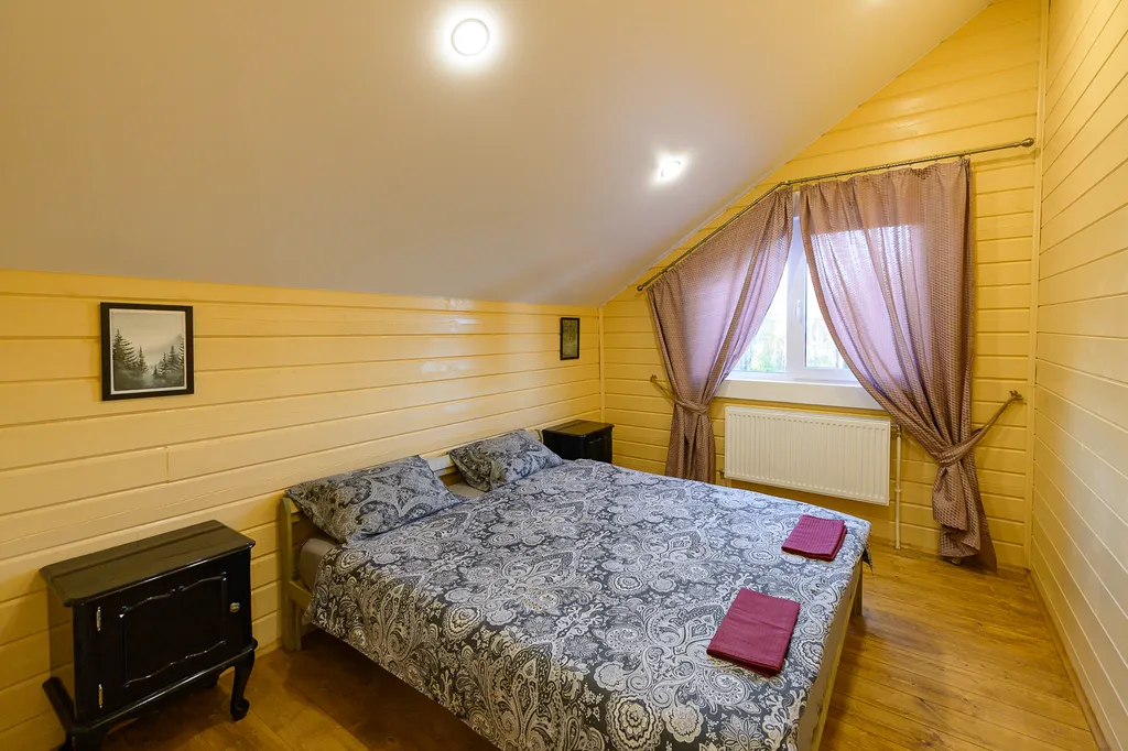 Кофейный коттедж с сауной и банным чаном