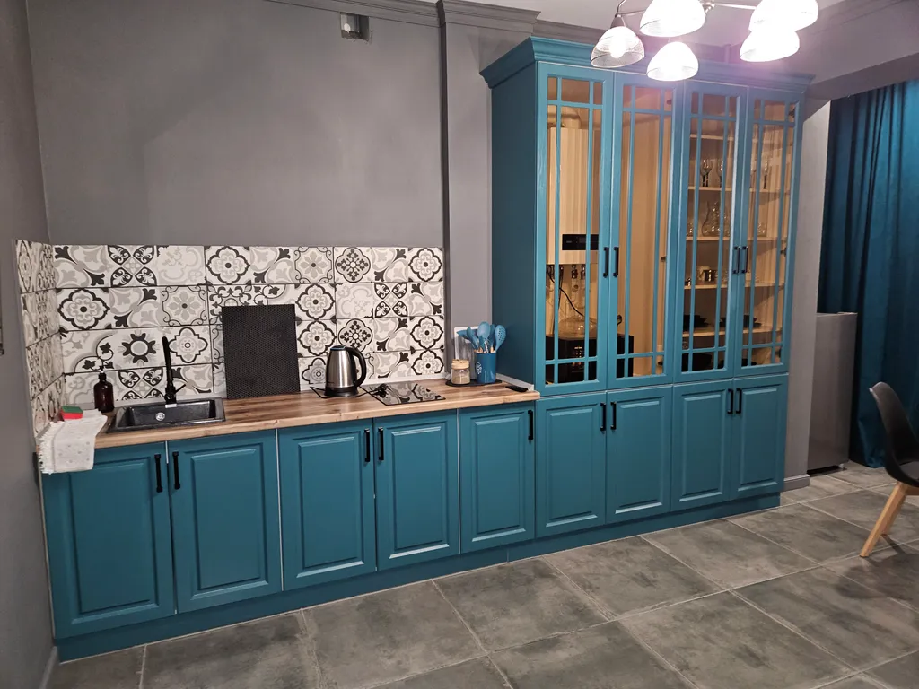 Уютная квартира в поселке Эльбрус с видом на горы и лес