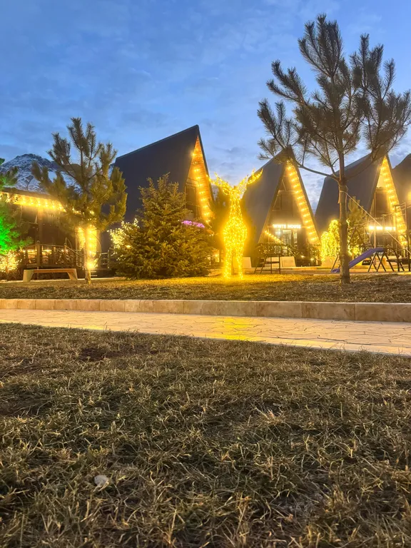 Уютный шале в горах Приэльбрусья