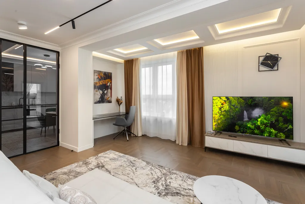 Стильные апартаменты в центре с панорамным видом