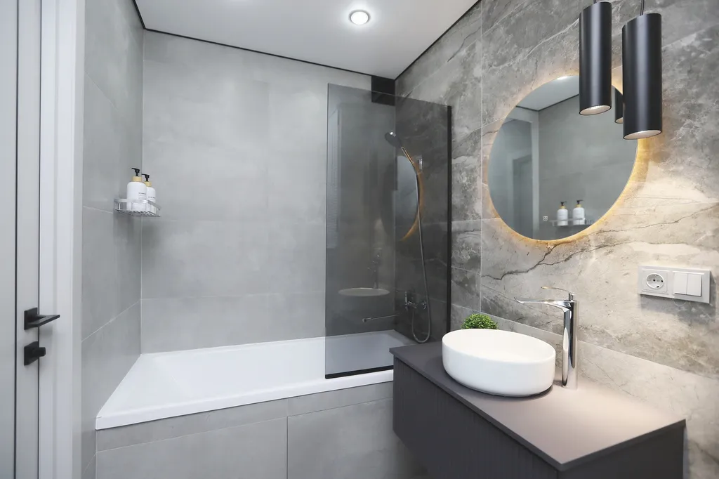 Квартира на 23-м этаже с парящей кроватью