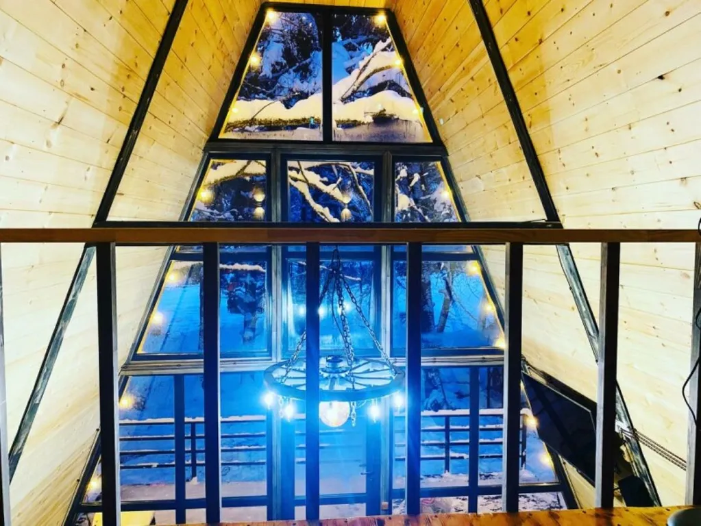 Коттедж Коттедж A-Frame в лесу — Архыз