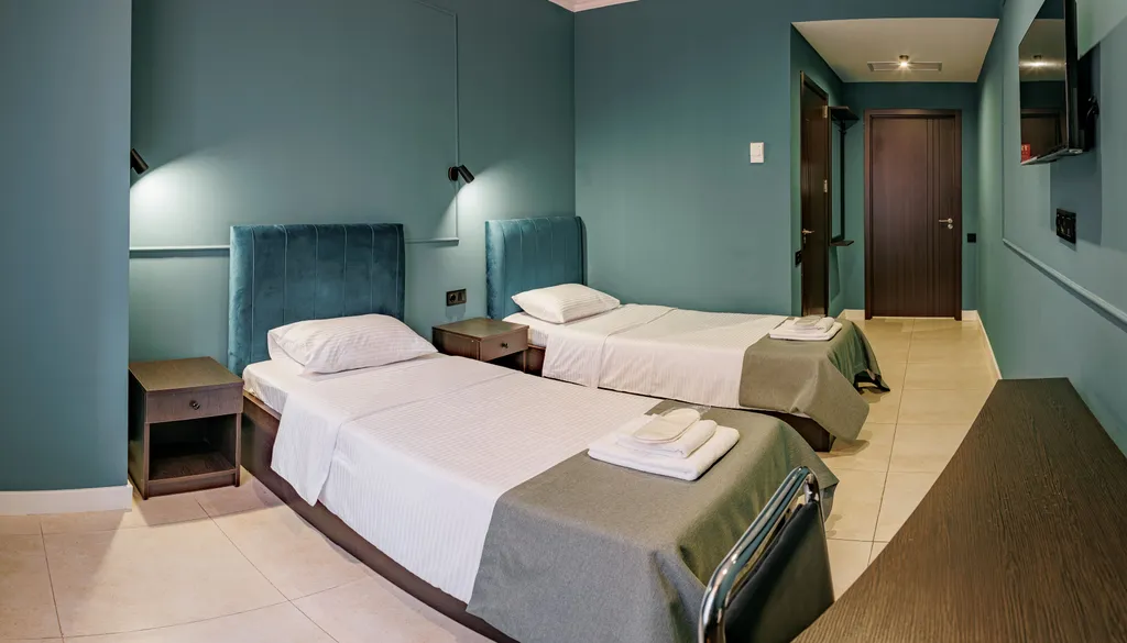 Стандартный номер с 1 или 2 кроватями, завтрак включен