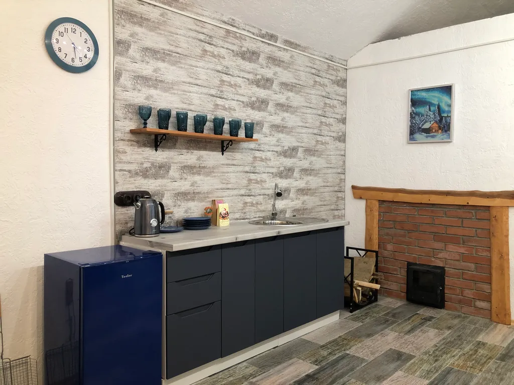 Доик для отдыха с баней и чаном