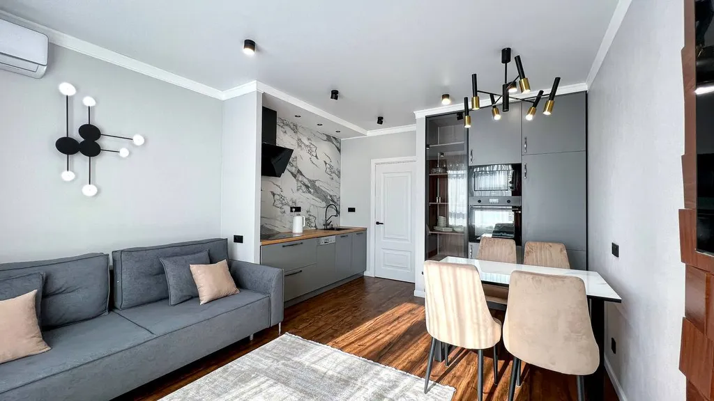 Уютная квартира в новом премиальном ЖК с видом на горы — аренда посуточно в Алматы