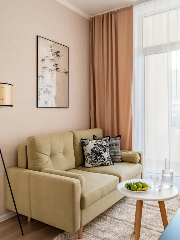 Квартира Квартира Евро-двушка Лаймовый щербет — Шушары