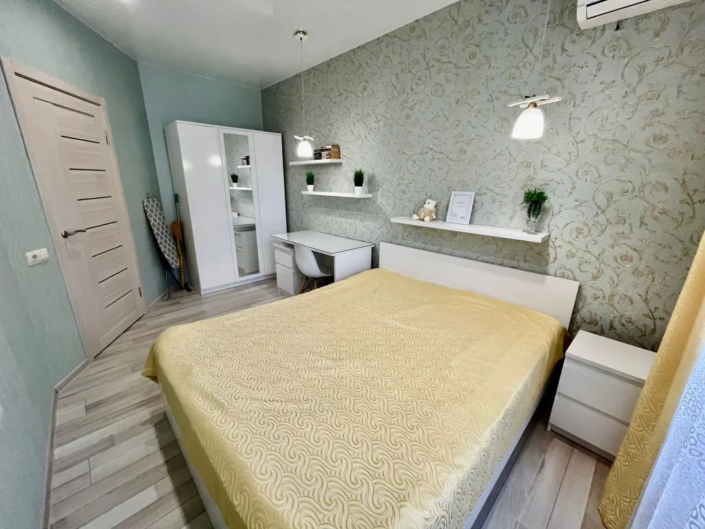 Квартира Уютная чистая 1к квартира с отличным ремоном — Анапа